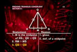 Geometry - Triangle Proofs Instructional Video