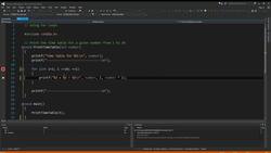 Learn and Master C Programming - Stepping through and debugging a 'for' Loop Instructional Video
