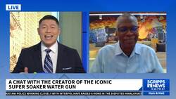 He created one of the most iconic toys ever, the Super Soaker: Lonnie Johnson talks about perseverance News Clip