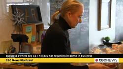 Business owners say GST holiday not resulting in bump in business News Clip