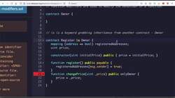 The Complete Solidity Course - Zero to Advanced for Blockchain and Smart Contracts - What Are Function Modifiers in Solidity Instructional Video