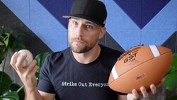 Throwing a Football Can Improve Your Baseball Throwing? Instructional Video