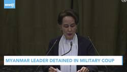 Myanmar Leader Detained In Military Coup News Clip