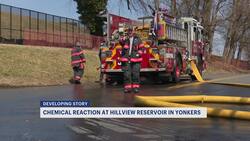 Crews resolve chemical reaction at Hillview Reservoir in Yonkers News Clip