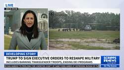Trump to sign executive orders on DEI, vaccine status, and military readiness News Clip