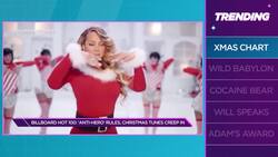 Taylor Swift 'Anti-Hero' Tops Charts as Mariah Carey X-Mas Hit Climbs News Clip