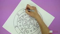 Arts and Crafts: How to Make a Space Mandala Instructional Video