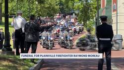 Honoring a hero: Funeral held for Plainville firefighter Ray Moreau News Clip