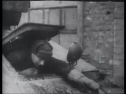 Soviet counterattack to Nazi invasion, Operation Barbarossa, 1941 Stock Footage