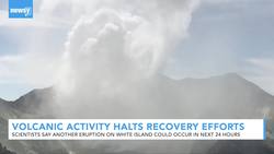 Growing Volcanic Activity Hampers White Island Recovery Efforts News Clip