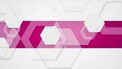 Abstract minimal tech geometric video animation Stock Footage