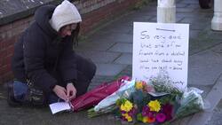 Flowers laid for person who died on board the Bibby Stockholm barge News Clip