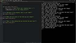 Python 3: Project-based Python, Algorithms, Data Structures - Building if, elif, else blocks incrementally Instructional Video