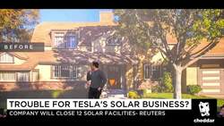 Tesla Downsizes its Solar Business News Clip
