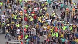 Barcelona protest after Catalan leaders jailed Instructional Video