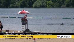 Ottawa Public Health defending decision to test water quality at beaches just once a week News Clip