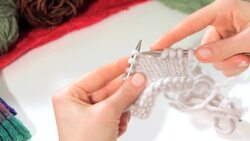 How to Do an SSK aka Left-Leaning Decrease in Knitting Instructional Video