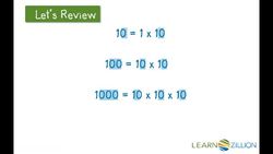 Multiplying Decimal Numbers by Powers of 10 Instructional Video