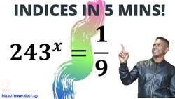 An Indices Question! Instructional Video