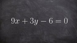 Graph a linear inequality in standard form Instructional Video