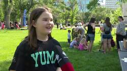 Kids gather to release ladybugs in Regina for pest control Instructional Video