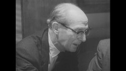 1960s: Group of men sit around, talk Stock Footage