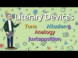 ESL - Literary Devices (Tone, Allusion, Analogy and Juxtaposition) Instructional Video