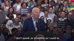 Biden concedes debate fumbles but declares he will defend democracy News Clip