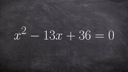 Solving an equation by completing the square Instructional Video