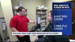 NYC health officials: Flu, RSV cases on the rise News Clip