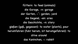 Deutscher Haus-Wortschatz (German Vocabulary #1) - Deutsch lernen Instructional Video