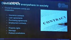 Oliver Hart and Bengt Holmström win Sveriges Riksbank Prize in Economic Sciences News Clip