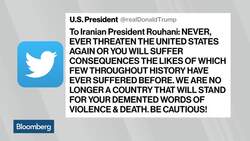 U.S.-Iran Tensions Rise Amid Trump's War of Words With Rouhani News Clip
