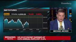 US Economy Shrinks for Second Straight Quarter News Clip