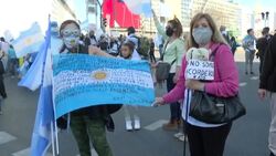 CLEAN : Argentines protest against Alberto Fernandez's government News Clip