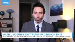 Quasi-Independent Oversight Board To Rule On Trump Facebook Ban News Clip