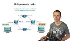 World of Computer Networking Your CCNA start - Multiple Route Paths Instructional Video