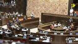 Amidst Laughter And Praise PM Modi Bids Farewell To Retiring Rajya Sabha Members News Clip