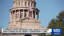 Supreme Court Justices appear skeptical of social media state laws News Clip