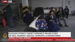 People sheltering underground in Kyiv as more strikes reported News Clip