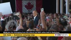 Federal Liberals and NDP made a stop in Saskatoon. Will it help either party? News Clip