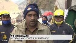 India: Rescuers struggle to find missing after glacier collapse News Clip