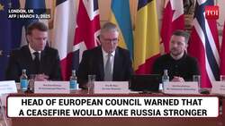 Trump's Rap Creates Ripples In EU; 'Would Make Russia Stronger...' | Ukraine Ceasefire Clash News Clip