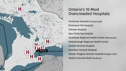 Hallway medicine becoming the norm at overcrowded Ontario hospitals News Clip