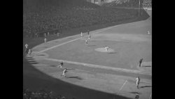 Detroit Tigers win third game of the 1935 World Series against the Chicago Cubs News Clip