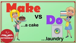 Make vs Do: Tips for English Learners | EasyTeaching Instructional Video