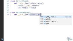Python - Object-Oriented Programming - Abstract Methods Instructional Video