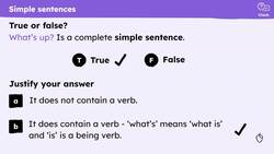 Three sentence types Instructional Video