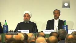 Italy and Iran sign business deals, Rouhani says boosting economy will beat extremism News Clip