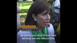 Democrats arrested during abortion rights protests News Clip